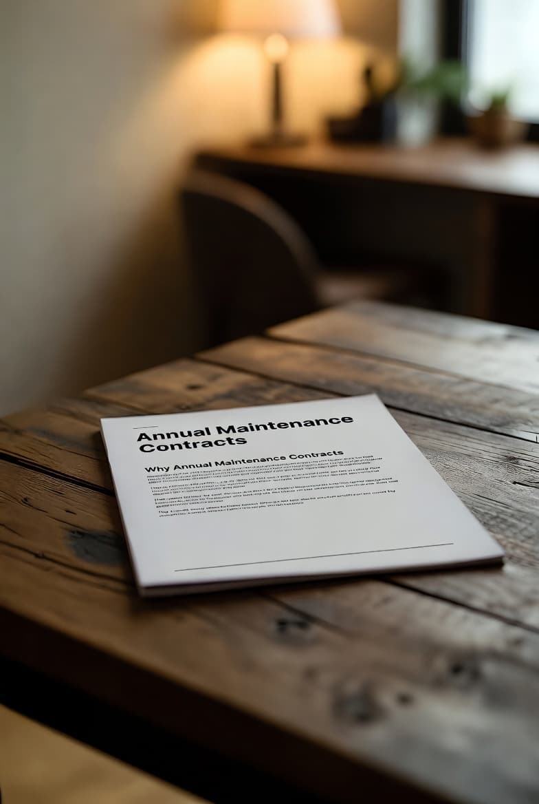 Why Annual Maintenance Contracts (AMC) are a Homeowner’s Best Friend
